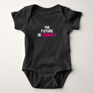 Camiseta O futuro é Bodysuit infantil feminista