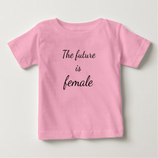 Camiseta O Futuro é Fêmea Bebê Tutu Roupa De Porte