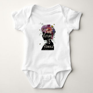 Camiseta O futuro é fêmea - bodysuit do bebê