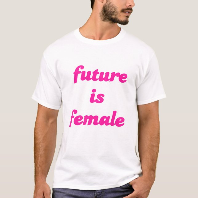 Camiseta O futuro é feminino (Frente)