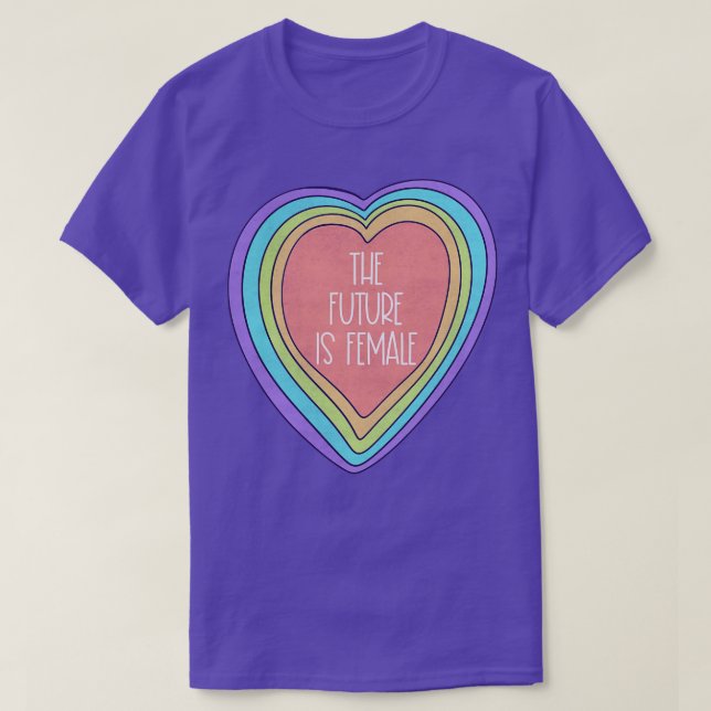 Camiseta O futuro é feminino (Frente do Design)