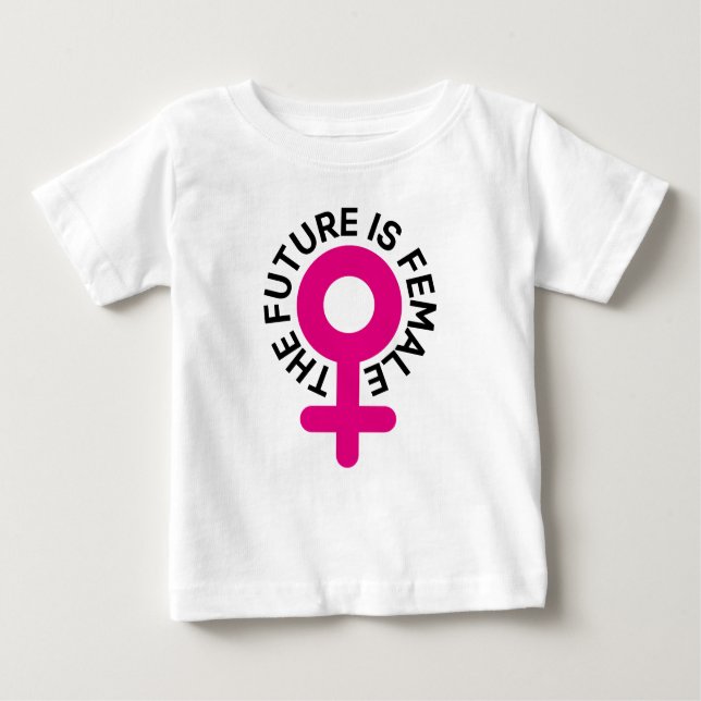 Camiseta O futuro é feminino (Frente)