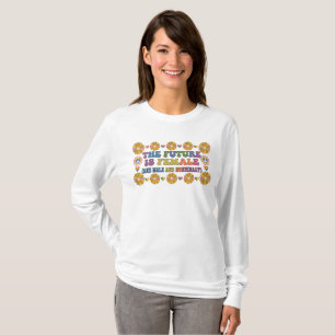 Camiseta O futuro é feminino, masculino, não binário