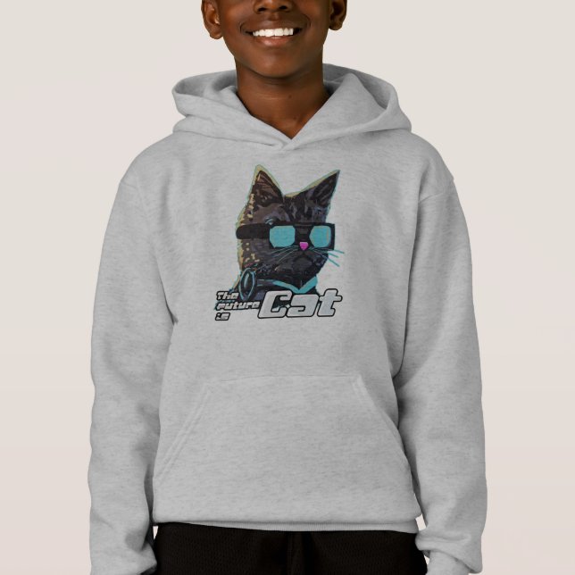 Camiseta O Futuro é Gato (Frente)
