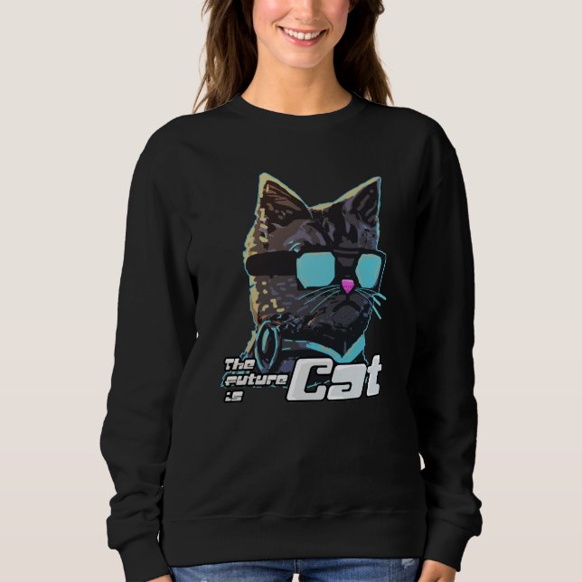 Camiseta O Futuro é Gato (Frente)