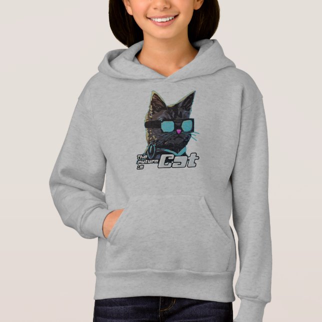 Camiseta O Futuro é Gato (Frente)