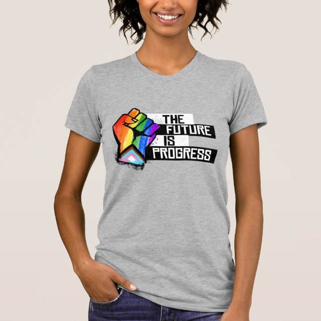 Camiseta O Futuro é Progresso (Frente)