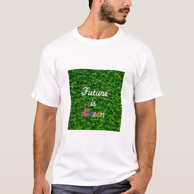 Camiseta O Futuro É Verde (Frente)