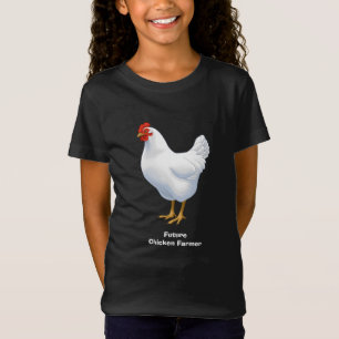 Camiseta O Futuro Engraçado Farmer Branco