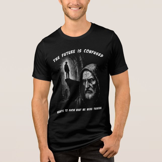 Camiseta O futuro está confuso (Frente)
