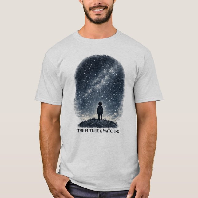 CAMISETA O FUTURO ESTÁ OBSERVANDO (Frente)