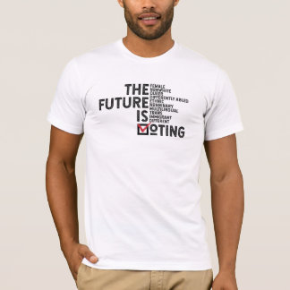 Camiseta O futuro está votando