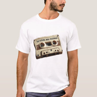Camiseta O Futuro Foi Ontem A Cassete De Áudio Vintage
