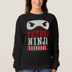 Camiseta O Futuro Ninja Mercenário Shuriken Kunai Shinobi N