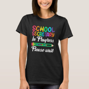 Camiseta O futuro Secretário da Escola de Professores em An