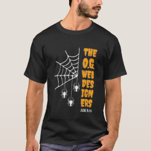 Camiseta O.G. WEB DESIGNERS Spider Christian Halloween
