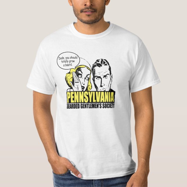 Camiseta O gajo cresce uma barba (Frente)