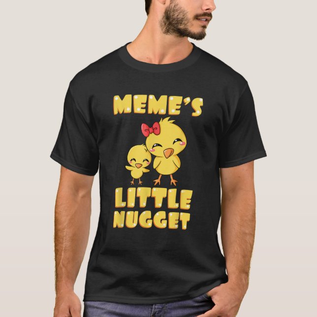 Camiseta "O Galinha do Pinto" "Meme's Nugget" (Frente)