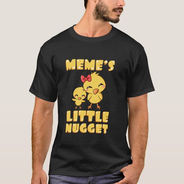 Camiseta "O Galinha do Pinto" "Meme's Nugget" (Frente)