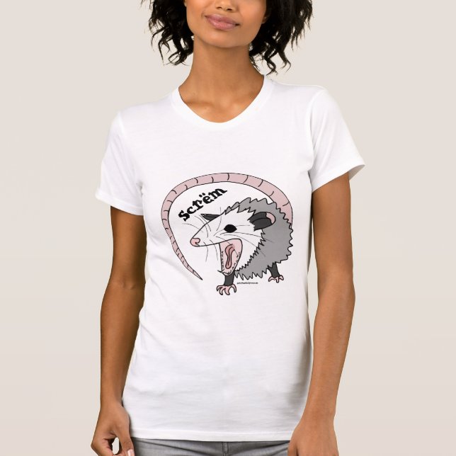 Camiseta O gambá de Scrëm para ansioso Introverts & (Frente)
