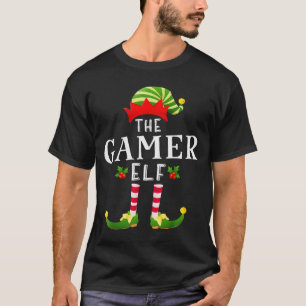 Camiseta O Gamer Elf Natal Combinando Pijama