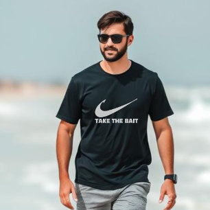 Camiseta O Gancho de Peixes Toma o Isco