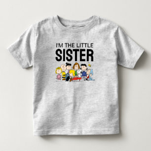 Camiseta O Gangue do Peanuts Eu Sou a Irmã Mais Nova