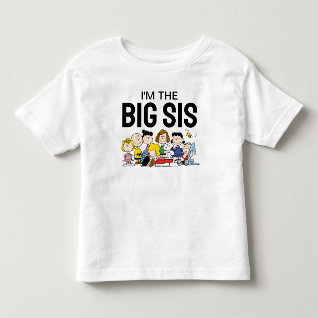 Camiseta O Gangue do Peanuts | Eu Sou a Irmã Mais Velha (Frente)
