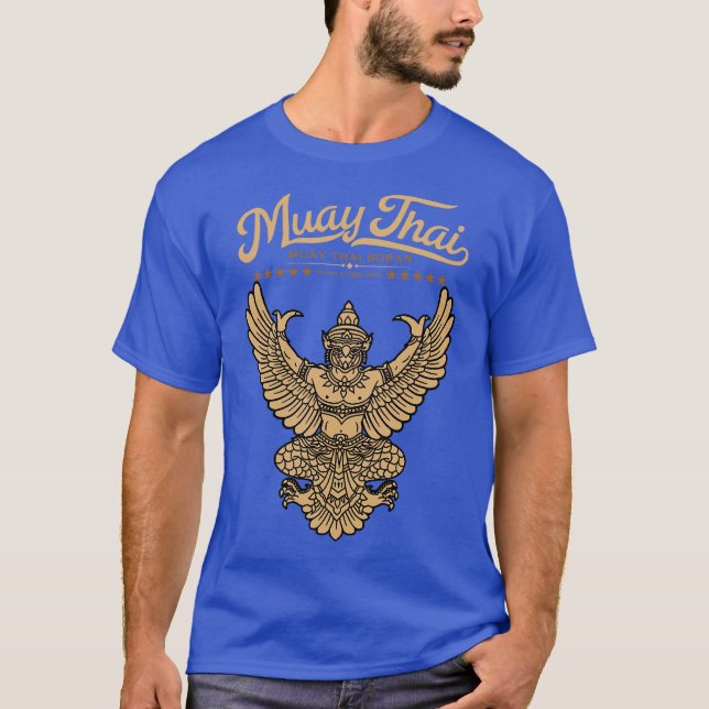 Camiseta O Garuda Sak Yant Muay Thai Boran (Frente)