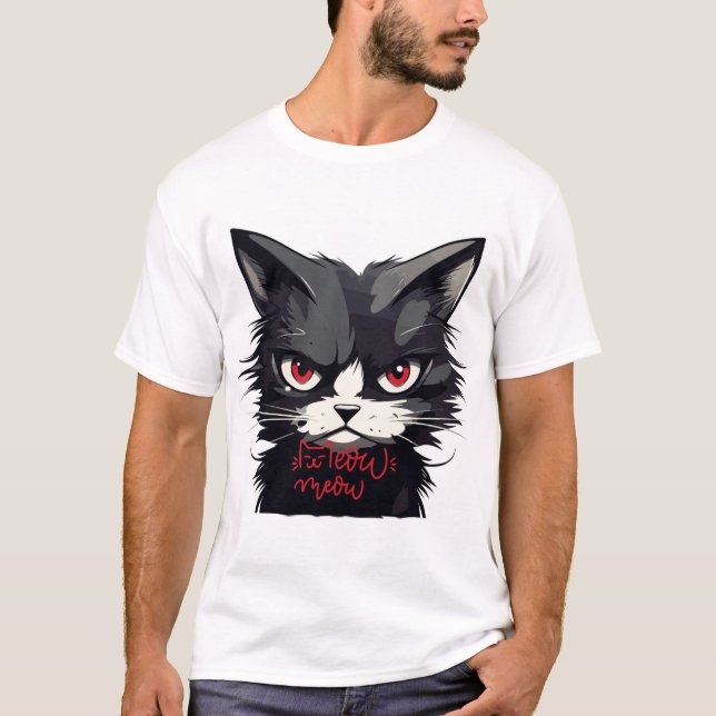 Camiseta "O Gatinho em Crescimento" (Frente)