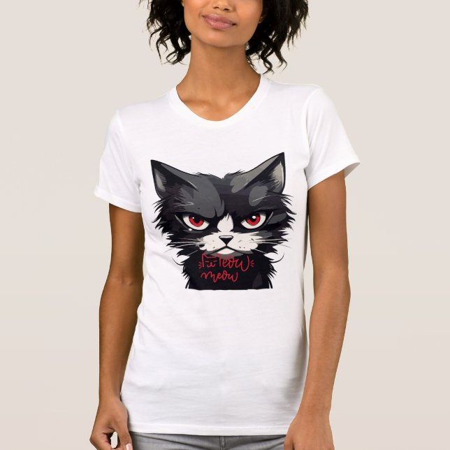Camiseta "O Gatinho em Crescimento" (Frente)
