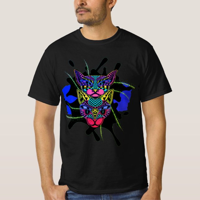 CAMISETA O GATO (Frente)