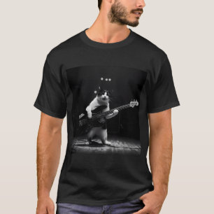 Camiseta O Gato Baixo Atômico: Lenda do Baixo Grunge, Rít-