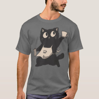 Camiseta O Gato Barista