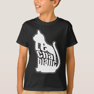 Camiseta O Gato branco
