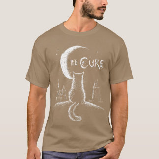Camiseta O Gato Cura Arte Músico Divertido Animal Gato retr