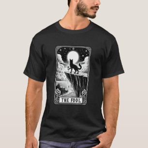 Camiseta O Gato do Arcano O do Tarot Carta do Louco Meme Ar