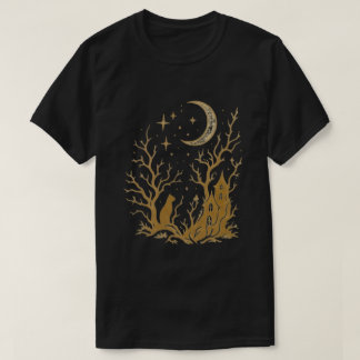 Camiseta O gato dourado