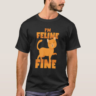 Camiseta O Gato É Felino, Boa Gato, Pun