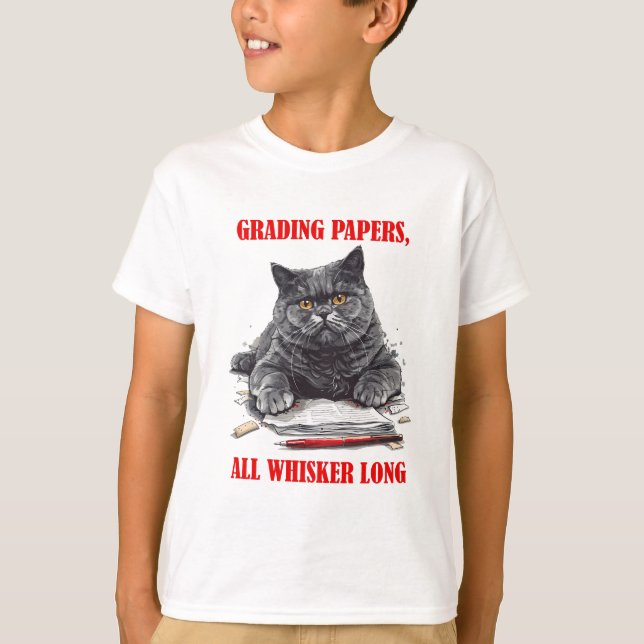 Camiseta O Gato Educado (Frente)