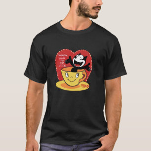 Camiseta O Gato Félix É Meu Prato Cheio