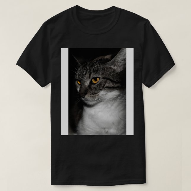 Camiseta o gato fofo (Frente do Design)