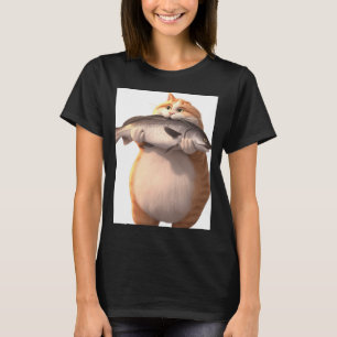 Camiseta O gato gordo