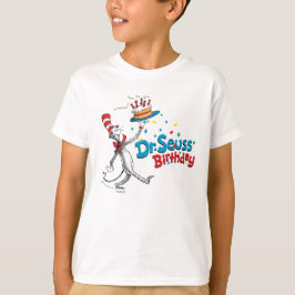 Camiseta O Gato no Chapéu | Aniversário do Dr. Seuss