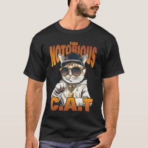 Camiseta O gato notório