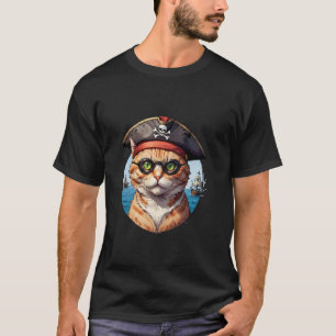 Camiseta O Gato Pirata