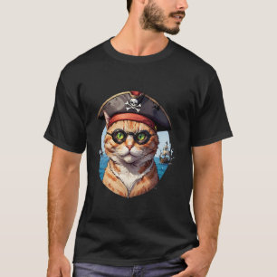 Camiseta O Gato Pirata