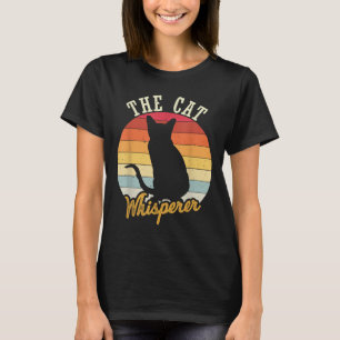Camiseta O Gato Sussuro Homens Mulheres Meninas