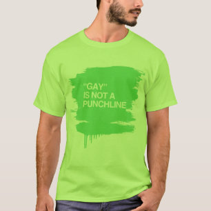 CAMISETA O GAY NÃO É UM PUNCHLINE