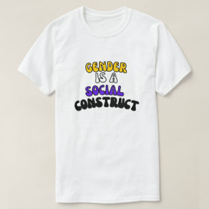 Camiseta O Gênero É Uma Construção Social
